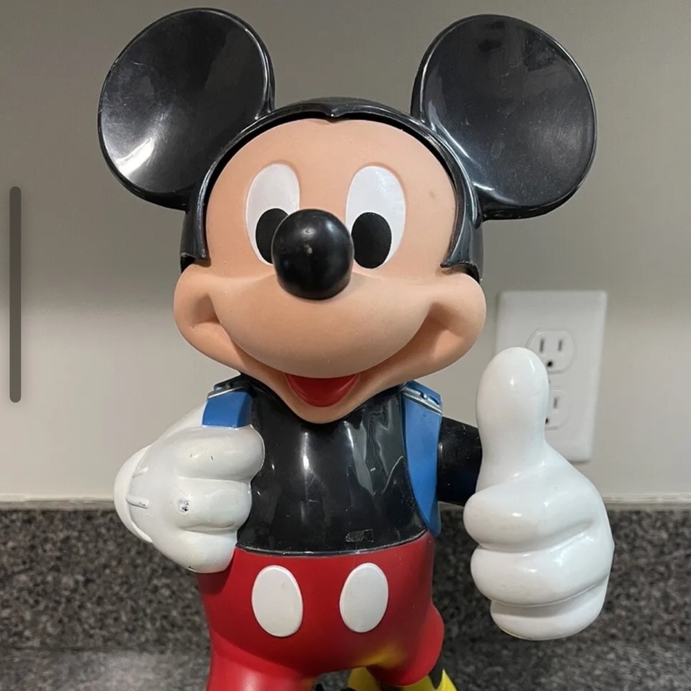 Vintage 1986 Tyco Walt Disney Mickey Mouse Phone Backpack
